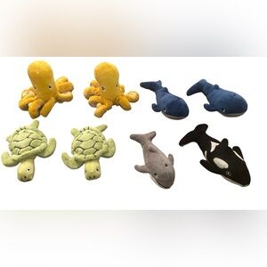 BLÅVINGAD 10-Piece Soft Toy Set – Ocean Animals – IKEA 🐠🌊